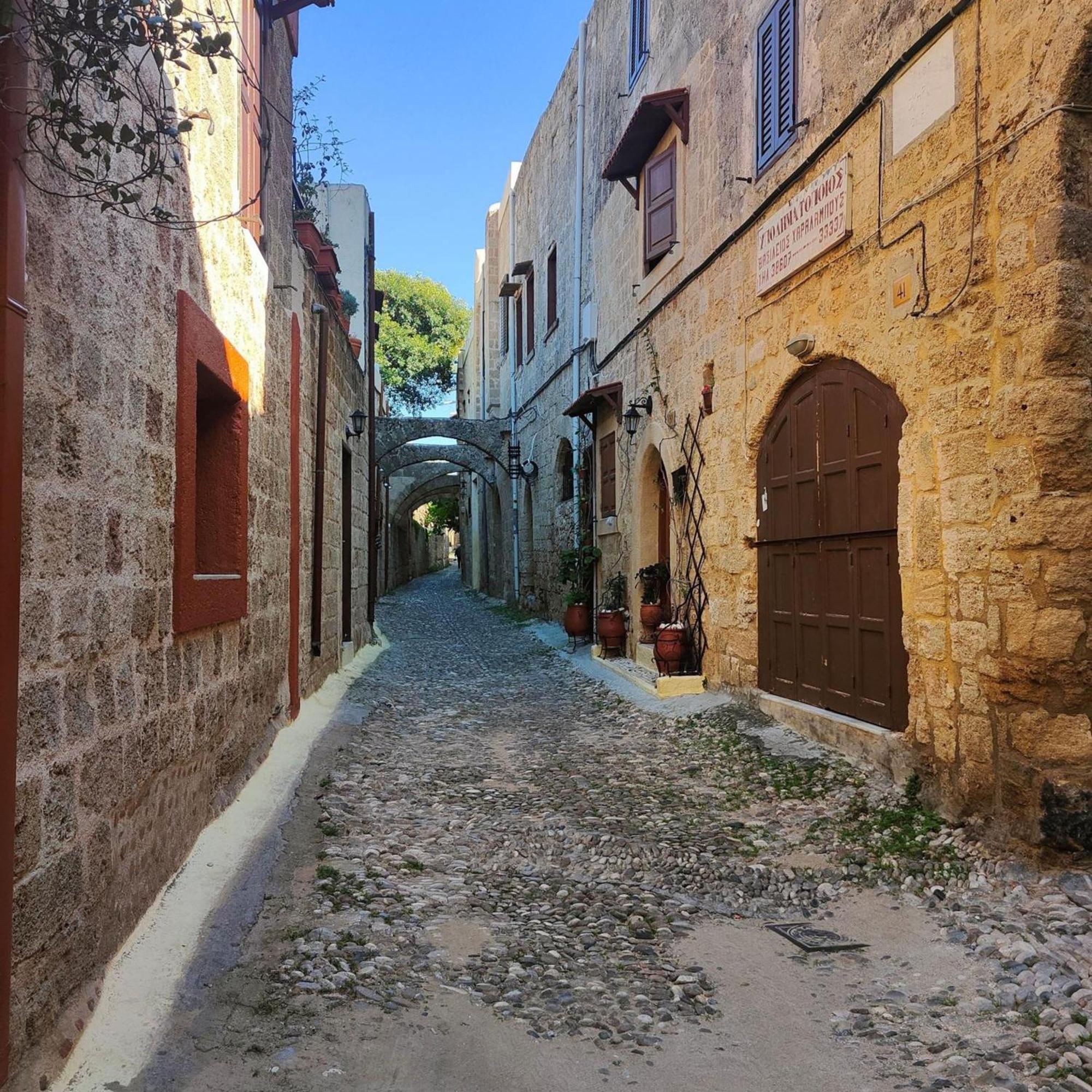 Megiston House In Old Town Rhodes Villa Rhodes City Bagian luar foto